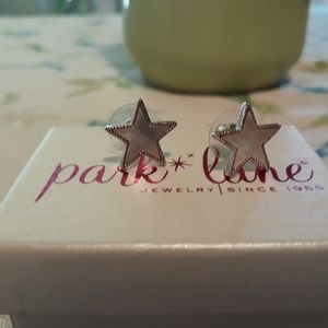Park Lane star mother of pearl earrings